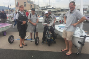 Chris Symonds (AUS) 2018 PWS 303 Male World Champion & other medal contenders at Hansa Worlds