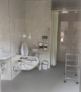 New accessible bathroom at Kanon Marina
